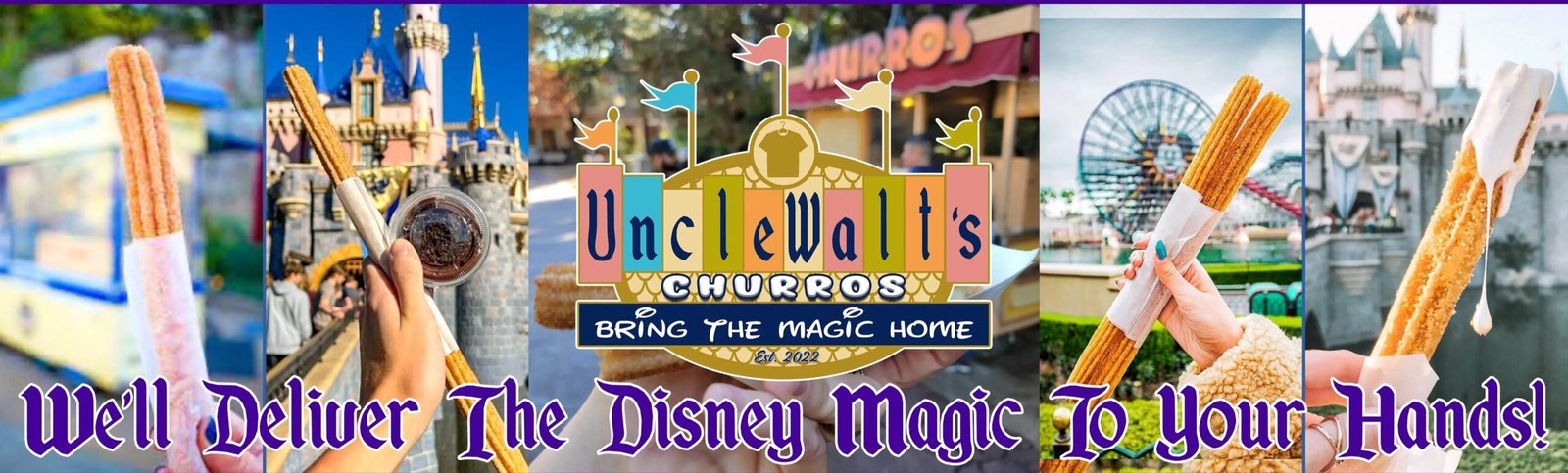 Uncle Walt’s Churros – Theme Park Churros Delivered Fresh Bring the Magic of Golden, Cinnamon-Sugar Churros Home